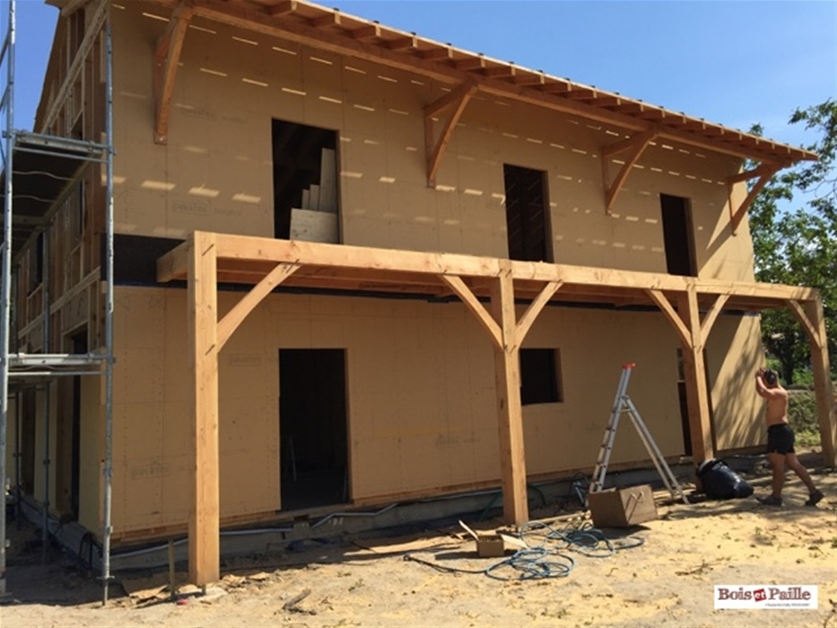 Maison ossature bois à Bordeaux (33)